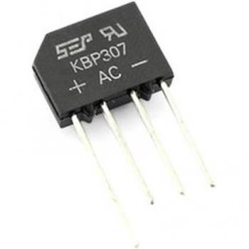 Réducteur de pont à diodes 3 A/1000 V – Série 20 pièces (KBP307)