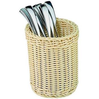 APS »Economic« Besteckkorb, beige, Höhe: 150 mm, ø: 120 mm