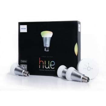 Philips Hue, kit de inicio de bombillas inteligentes E27