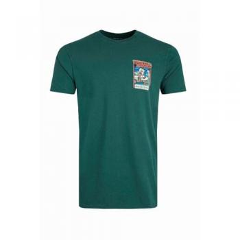 Weird Fish Forest Green Quack to the Future RSPB Collaboration Artist T-Shirt Size L