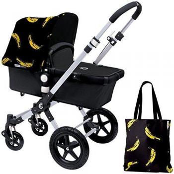 Set Accessori Bugaboo Cameleon3 Andy Warhol Banana e Nero
