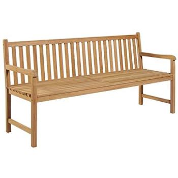 Bancale per il patio in teak massello, 175 cm – vidaXL