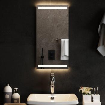 Illuminated Bathroom Wall Mirror 30x60 cm