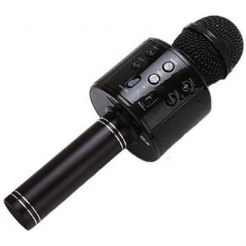 Handheld Karaoke Microphone with Bluetooth and Lights