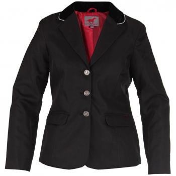 Chaqueta de competencia infantil Rojo Caballo, equitación, Blazer, negro, 164EU
