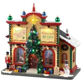 Boutique Natalizia Illuminata Cranberry Hill 35023 per Villaggio di Natale