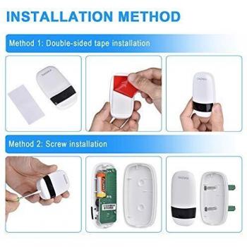 DAZAKA Battery Operated Doorbell