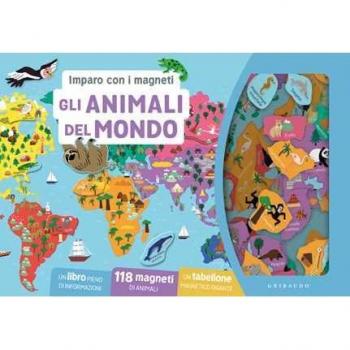 Gli Animali del mondo. Imparo con i magneti. Ediz. a colori. Con ...