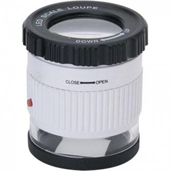 30X Focal Magnifying Loupe with Adjustable Optical Glass