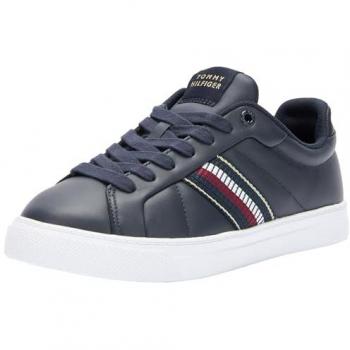 Tommy Hilfiger Sportliche Schnürschuhe Blau