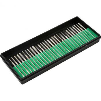 30pcs Silver Diamond Nail Art Tool Set