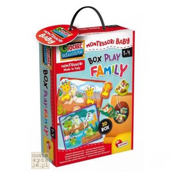 Puzzle Montessori Lisciani 3D de Animales para Bebés