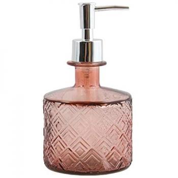 Dispensador de Jabón de Vidrio Reciclado Carmina Terracota Spirella