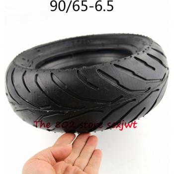 Neumático 90/65-6.5 y Tubo Interno Curvo para Mini Moto de Cross 49cc