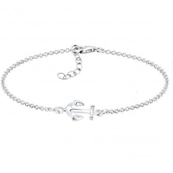Bracciale in Argento 925 con Simbolo Nautico per Donna