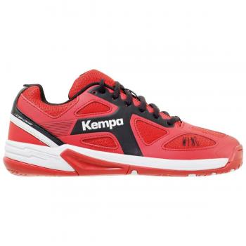 Kempa Unisex-Kinder Wing JUNIOR EBBE & Flut Hallenschuhe, (Lighthouse Rot/Schwarz), 37 EU