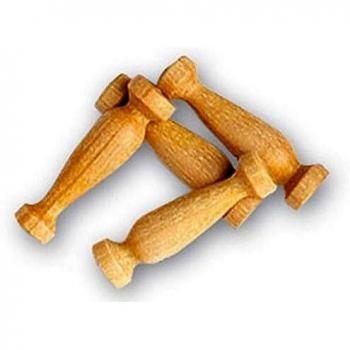 Colonnettes en bois de buis 16 mm (lot de 10)
