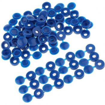 Tapones de Tornillo para Matrícula, Juego de 50 Unidades