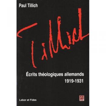 Ecrits théologiques allemands : 1919-1931