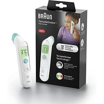Braun BST200WE Fernabtastthermometer Weiß Stirn Tasten (BST200WE)