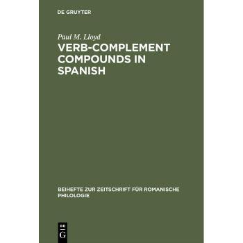 Vitalsource Technologies, Inc. Verb-complement compounds in Spanish