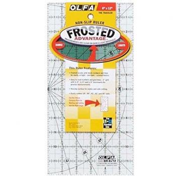 Anti‑Skid Quilting Ruler 6 by 12 inches