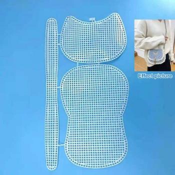 Handcrafted Latch Hook Mesh Plate for Rugs and Bags