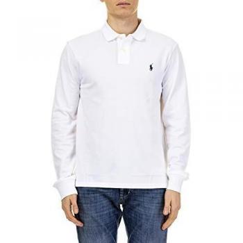 Polo Ralph Lauren TREKINA White Cotton Polo Shirt for Men