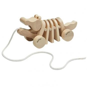 Eco-Friendly Click-Clack Alligator Toy by PlanToys