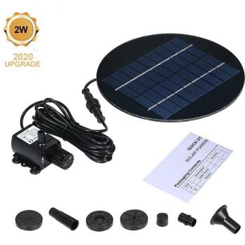 Outdoor Solar Fountain Pump for Pools