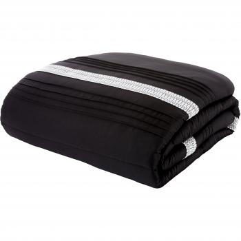 Lansfield Couture Diamond Bedcover – Black Edition