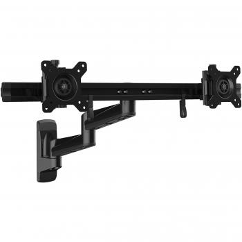 StarTech.com Wall Mount Dual Monitor Arm for Two 15-24 Inch Monitors