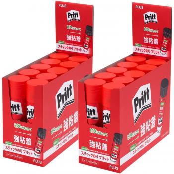 Klevende Stokjes Pritt Plus – 20 stuks – Rood (29‑707×20)