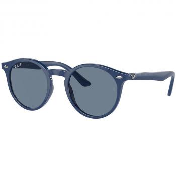 Ray-Ban RJ9064S Kids' Polarized Sunglasses 71612V Blue Size 44