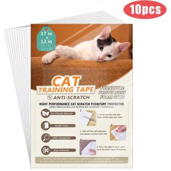 Clear Cat Scratching Tape 10pcs