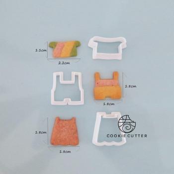 Hand Pressure Bear Bunny Cookie Cutter