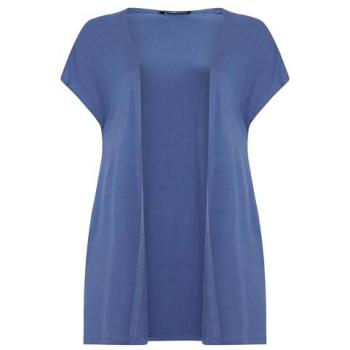 Yours Women’s Mid Blue Kimono, Easy Throw‑On – 14
