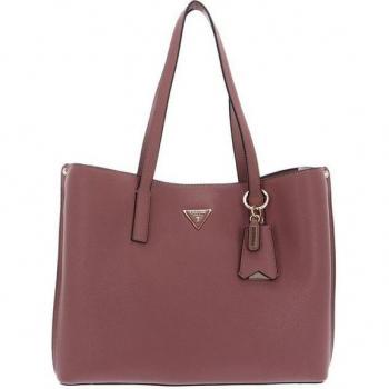 Bolsa Guess Meridian Totes en Rosa con Detalle de Colgante