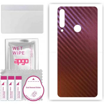 Apgo Carbon Chameleon Back Protector for Huawei Y6p
