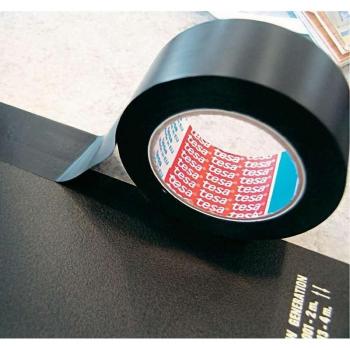 Ruban aluminium tesa 50577 acrylique noir 25 m x 50 mm
