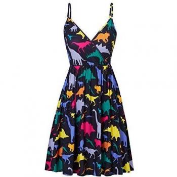 Backless Adjustable Ruffle Dress