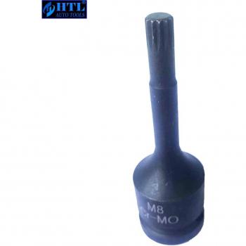 1/2 Drive Spline Bit Socket Set M5 to M12, 78mm Length