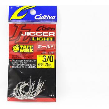 Owner JF‑25 “Jigger” Light Hold, misura 3/0