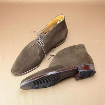 Botas Informales de Cuero Artificial Hombre