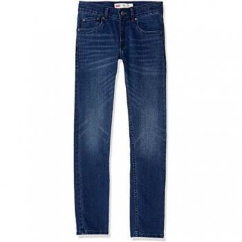 Levi's Kids Lvb 510 Skinny Fit Jean Jeans Bambino Plato 16 anni