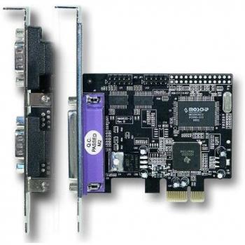 Longshine LCS 6322 PCIe 2 Serial / 1 Parallel Schnittstellenkarte