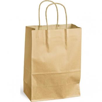 MAILmedia Papier-Tragetasche mit Kordel, 15,7 Liter, rot