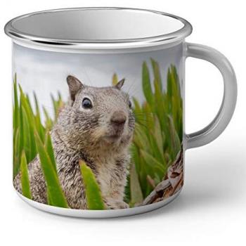 Mug en Métal Marmotte au Naturel