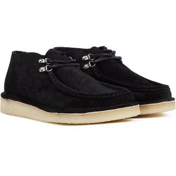 Bottes Suède Noires Clarks Originals Homme Nomade Du Désert