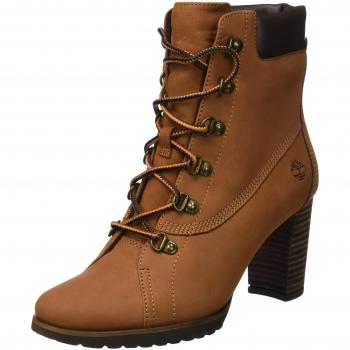 Timberland Leslie Anne, Bottes Classiques Femme, Marron (Saddle Nubuck F13), 40 EU